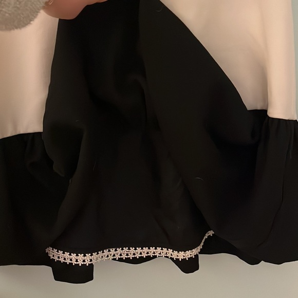 NWT Anthropologie Leifsdottir Dropwaist Trumpet Hem Dress - 8 - Picture 3 of 6